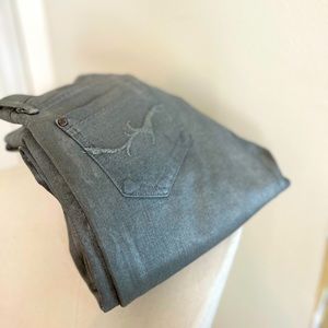 GOLDSIGN Jeans (Silver Metallic)